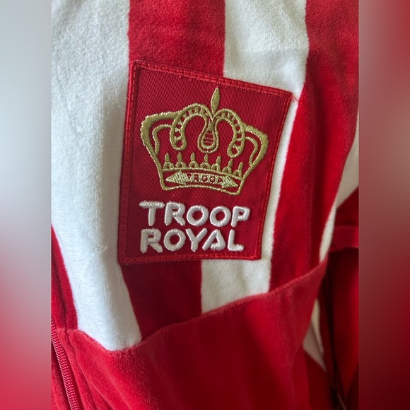 Red and White Track Jacket - Picture 4 of 12